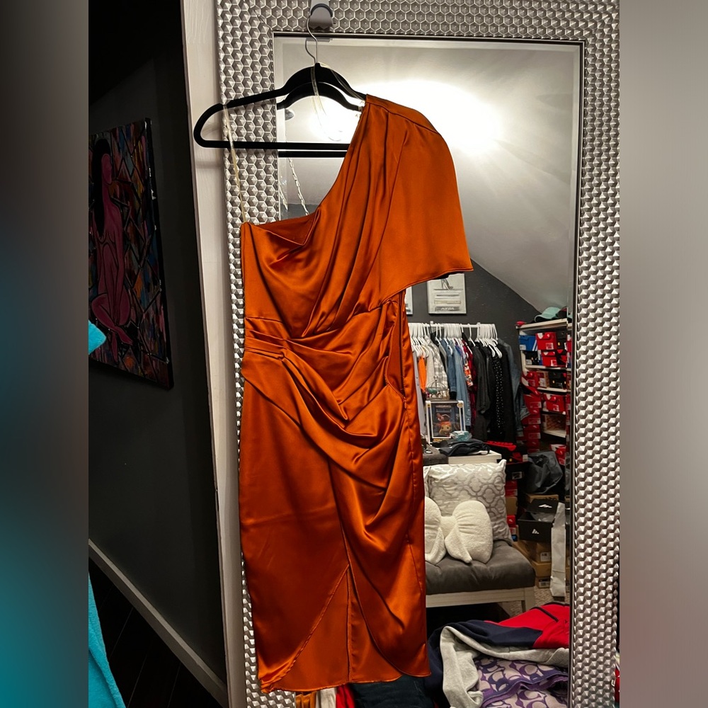 Satin dress
